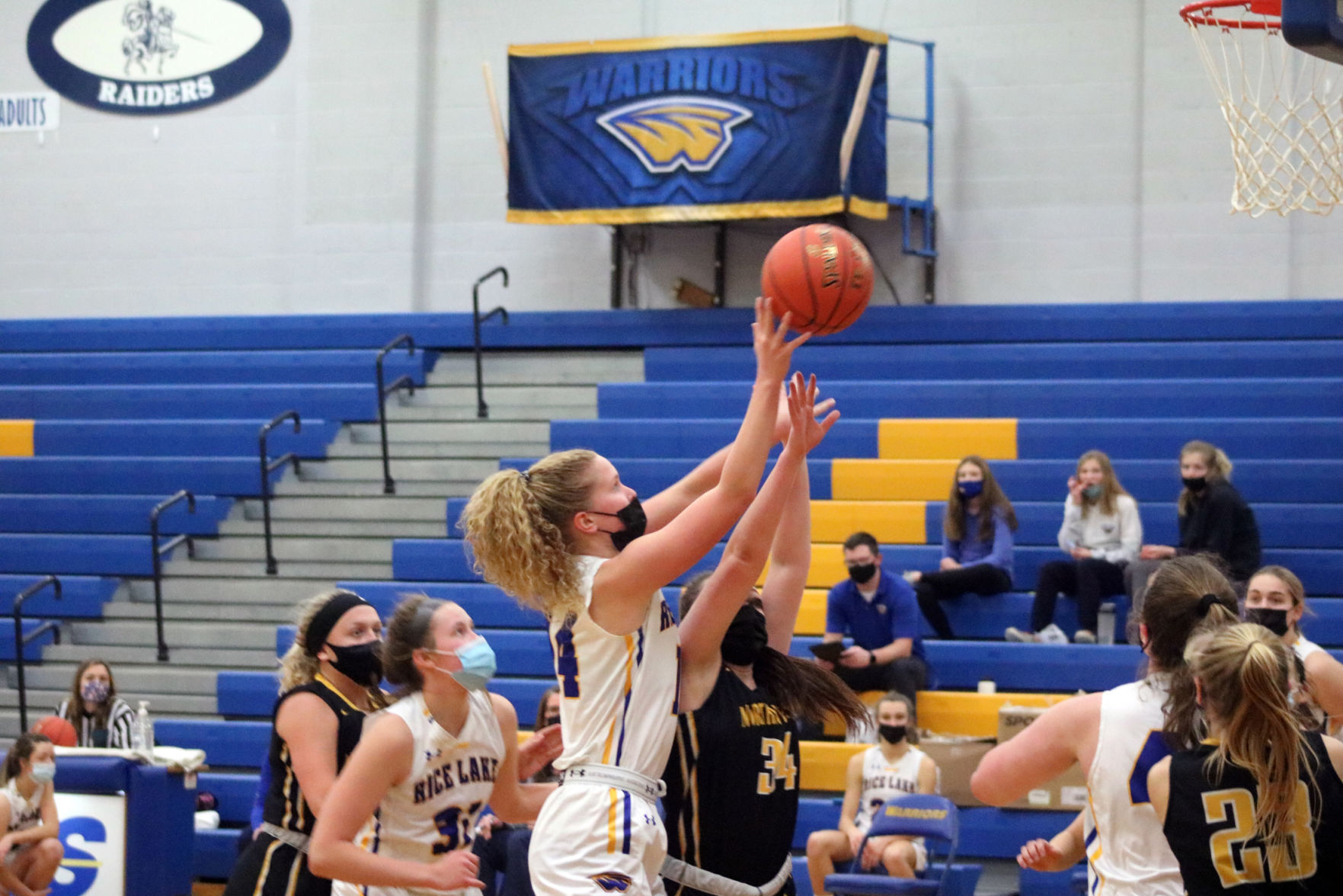 Rice Lake girls basketball vs. Northwestern 12-30-20